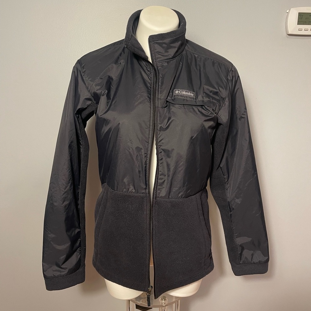 Columbia Boys Steens MT Overlay Full Zip Fleece Jacket Size XL Style WB6762